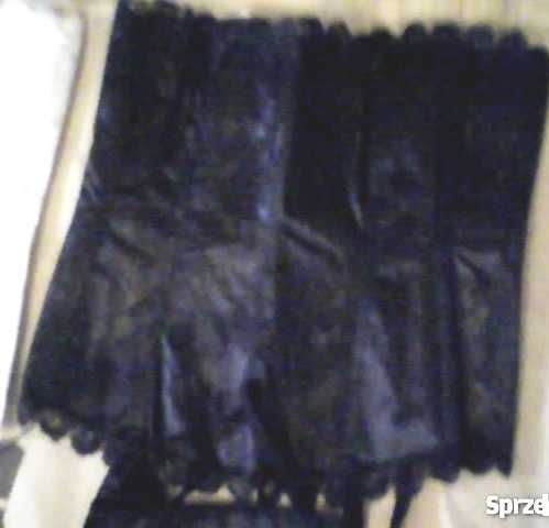 Gorset czarny plus stringi