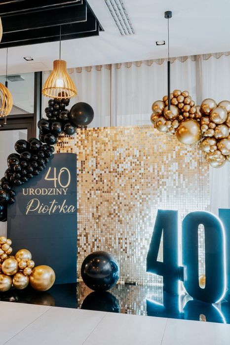 Dekoracja balonowa ścianka do zdjęć komunia chrzest roczek urodziny Kraków i okolice