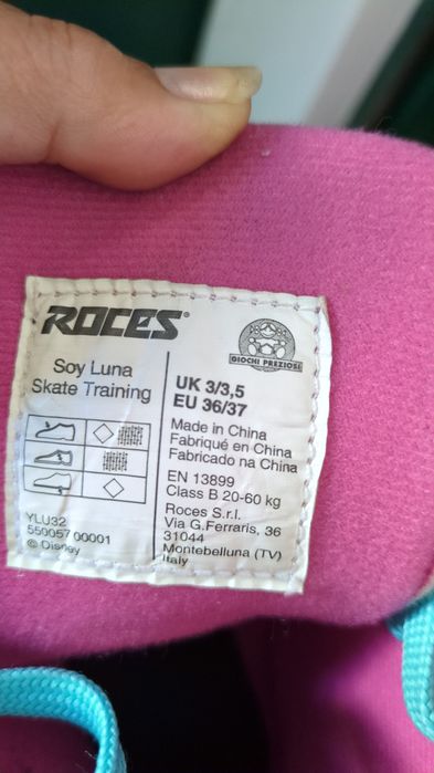 Patins 4 rodas Soy Luna