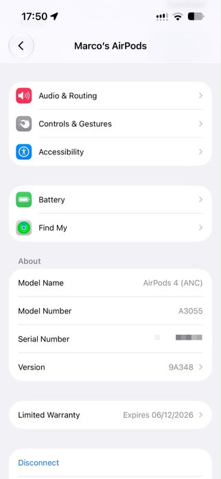 AIRPODS 4 Noise Cancellation (Original) com Garantia