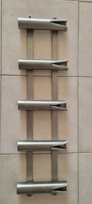 Caneiro Aço Inox para 5 canas