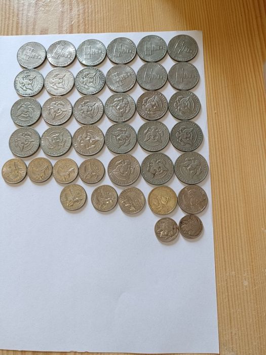 Lote moedas americanas