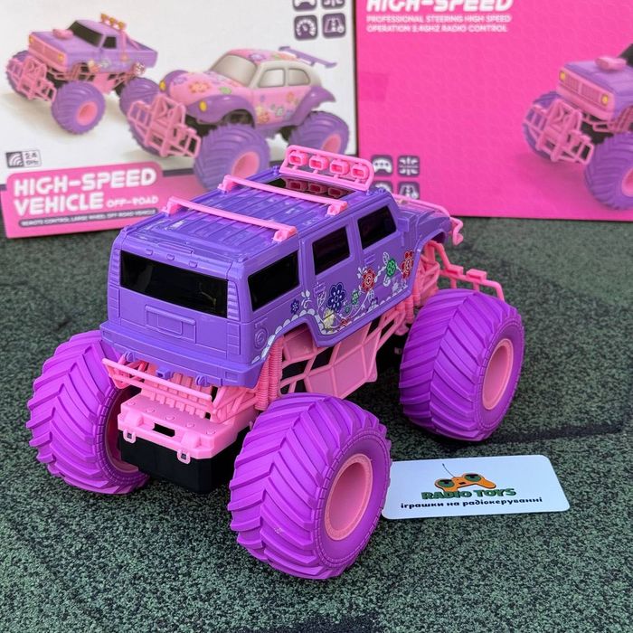 Монстр трак на радіоуправлінні "CANDY MONSTER JEEP" | Джип на пульті