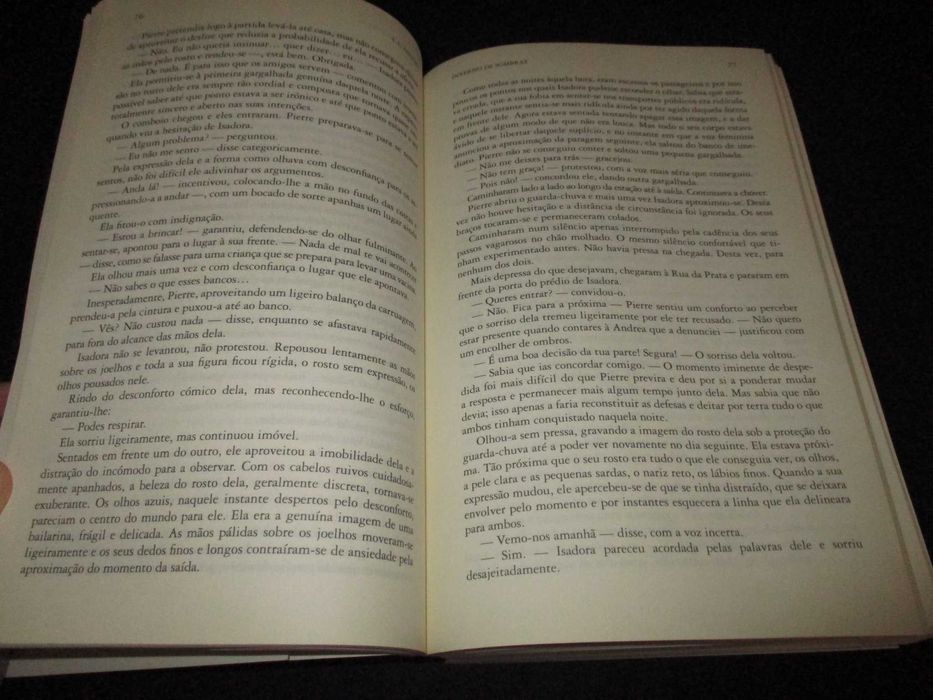 Livro Inverno de Sombras L. C. Lavado Marcador