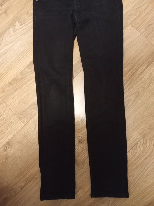 Spodnie ciążowe rozmiar 36, gumki, czarne