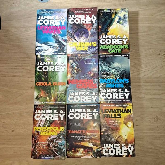The Expanse - Complete collection Books 1-9