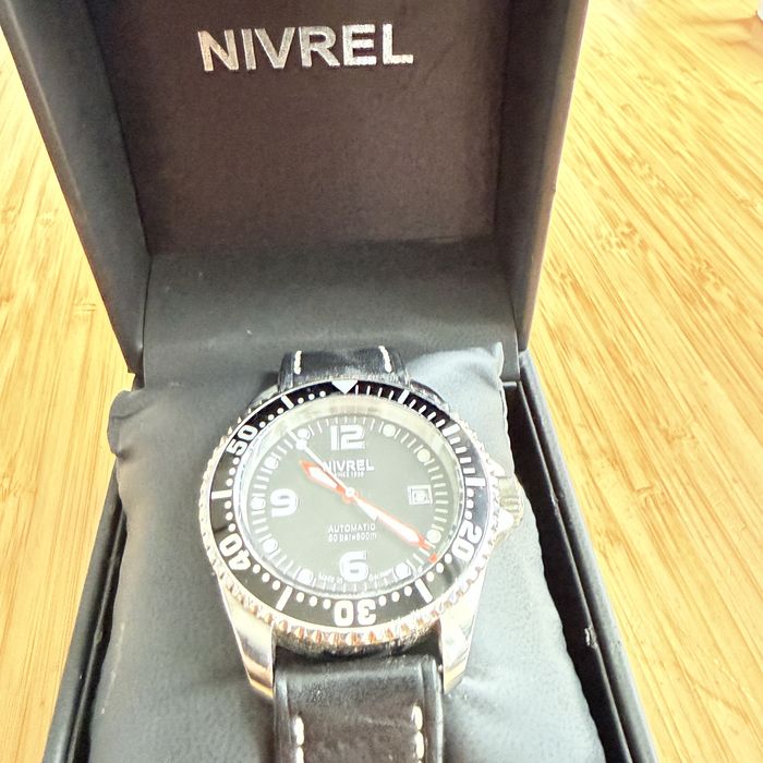 Zegarek Nivrel Deep Ocean Automatic 50 BAR (500m) – Full Set