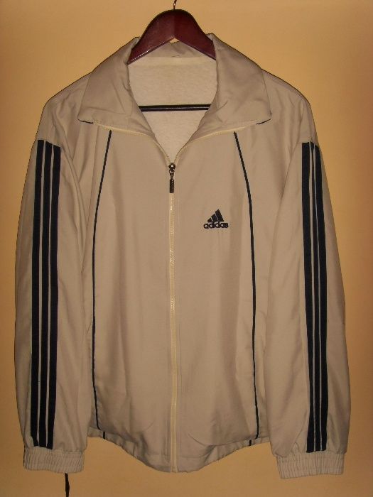 Bluza Sportowa, „ADIDAS”, Jasno Szara =WROCŁAW=