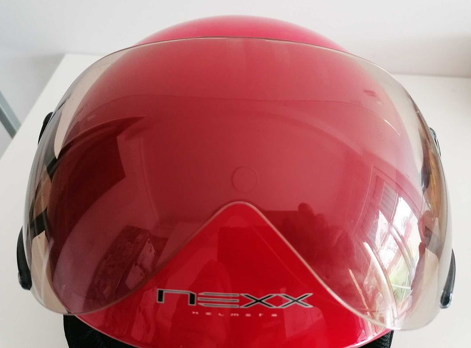Capacete NEXX SX.60 VF Vision Flex Vermelho
