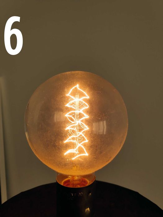 Lâmpadas Edison E27 usadas