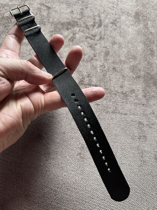 Pasek Nato 22mm nowy czarny Casio Seiko Bulova