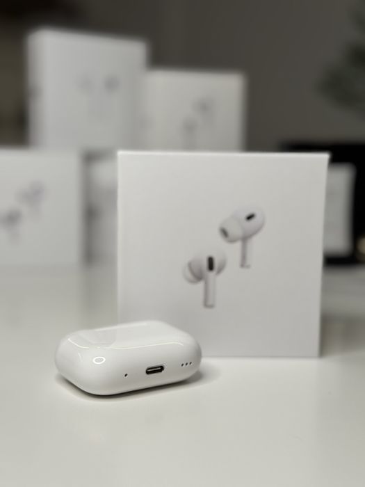 Навушники АірПодс Pro 2 з шумоподавлінням + чохол у подарунок