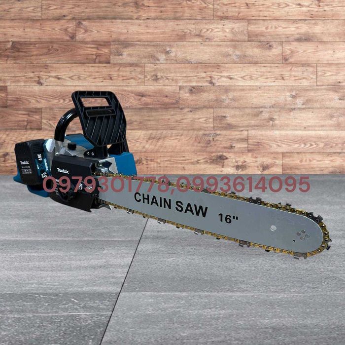 Безщіткова Цепная пила Makita DUC353Z Працює на двох Акумуляторів 72V