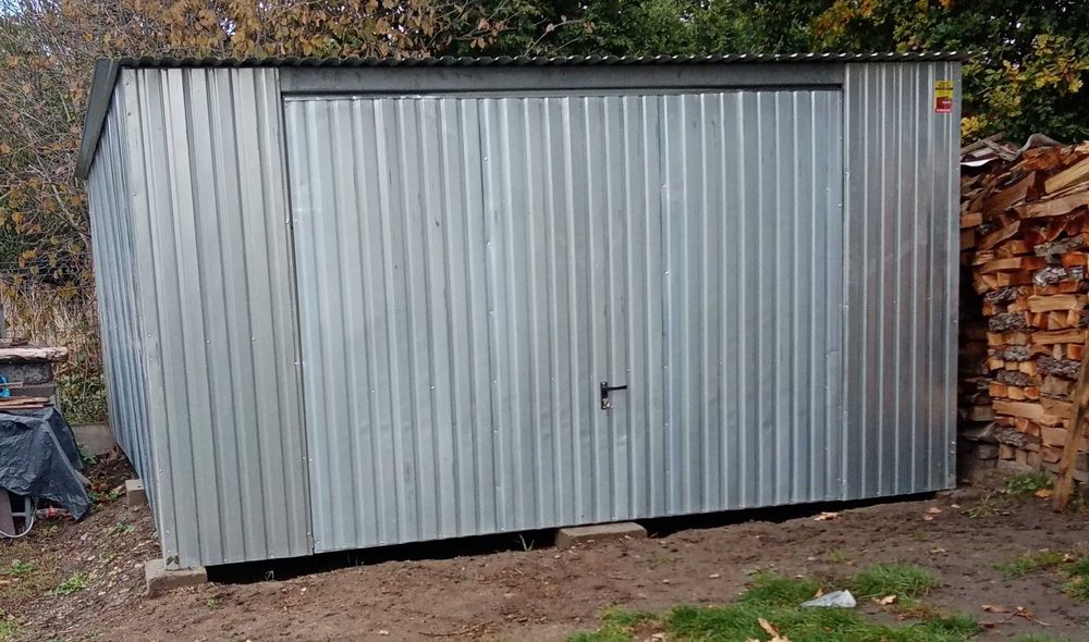 Garaż blaszany 3x5 II gatunek BRZOZÓW