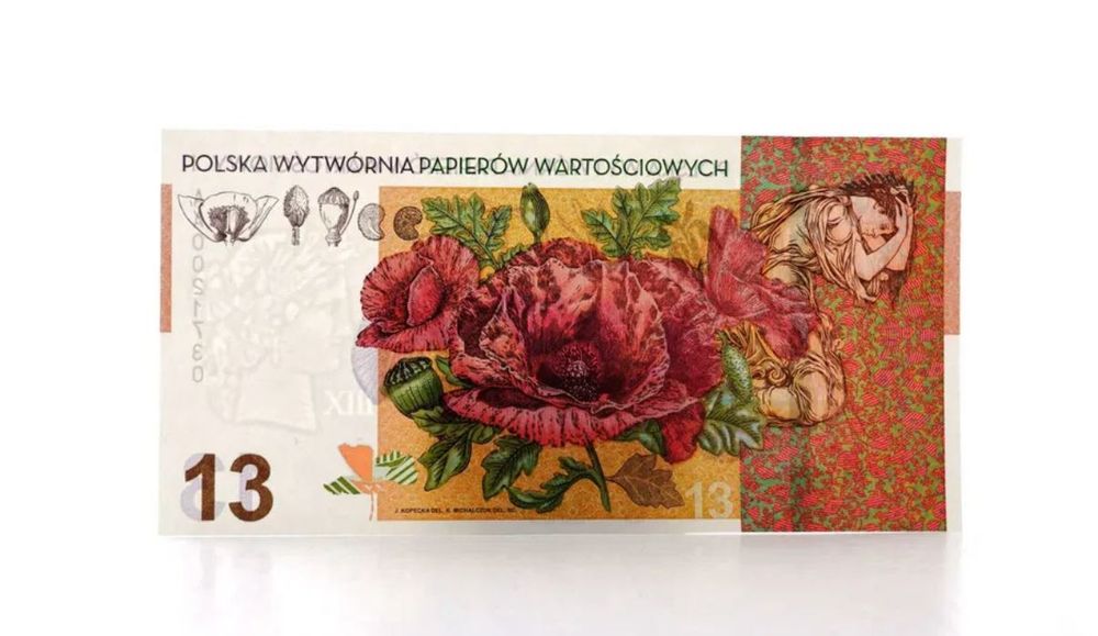 Banknot testowy Demeter PWPW 13