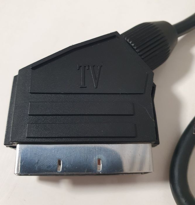 Кабель SCART-SCART (EuroSCART, Peritel, евроразъём, Euro-AV).