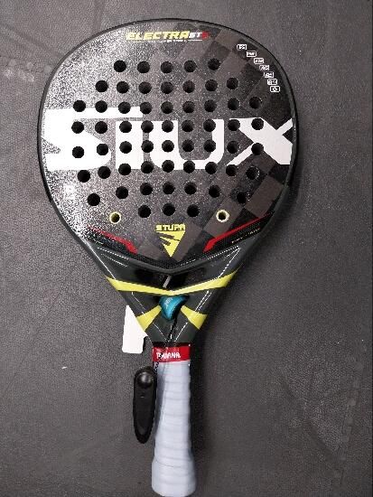 Raquete Padel Siux Preta/Gripe Cinzento