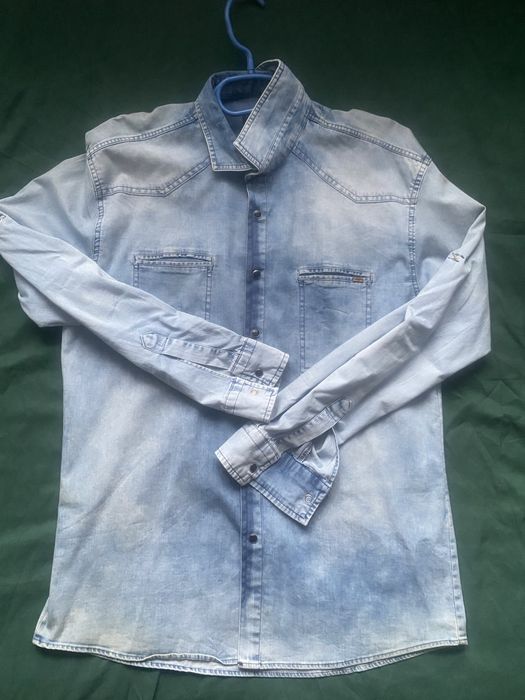 Koszula męska jeans