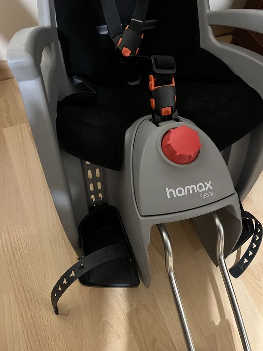 Fotelik  rowerowy HAMAX Siesta Odchylany jak NOWY
