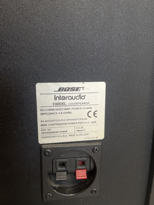 Акустична система Bose Interaudio 1000 xl: 3 000 грн. - Акустичні ...