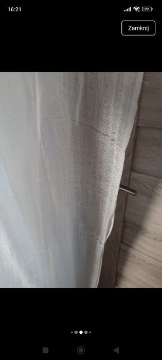 Piękny biały szal H&M