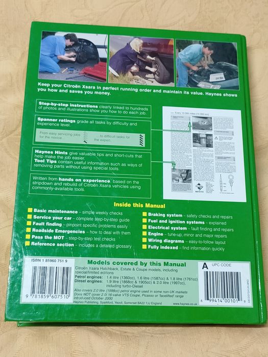 Livro Citroën XSARA