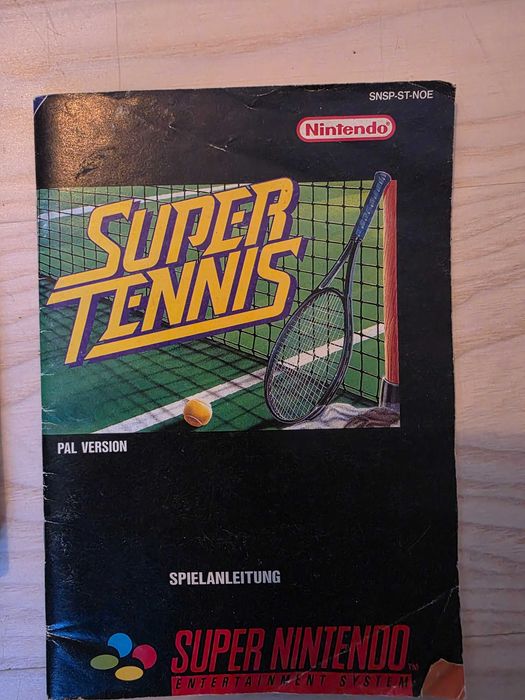 Super TENNIS Super Nintendo SNES