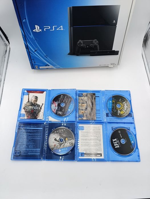 Konsola Sony PlayStation 4 Jet Black 500 GB Kamera Gry