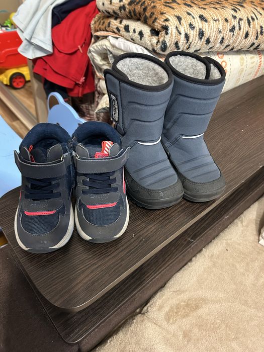 Зимові чоботи kuoma и осенние на молнии ботиночки