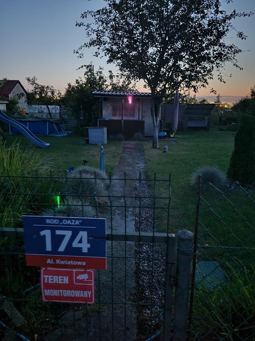 Ogródek działkowy na "Rod Oaza"