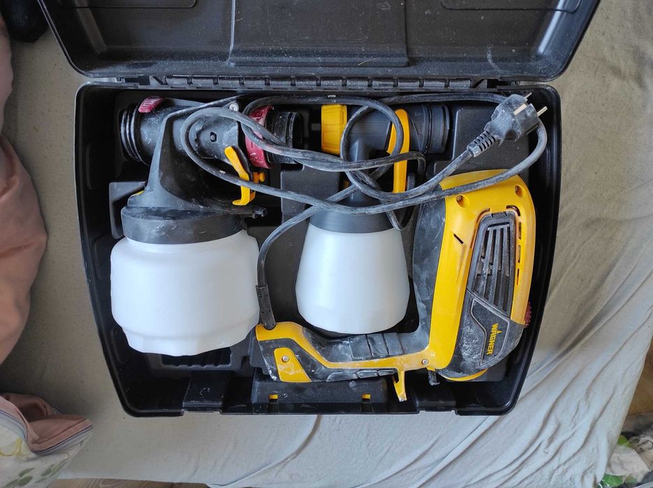 Pistolet malarski natryskowy Wagner W590 Flexio - GŁOWICE + WALIZKA