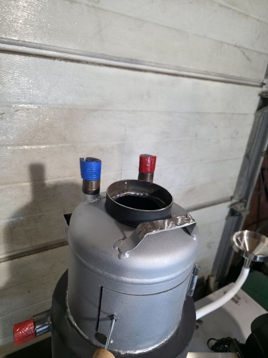 Podgrzewacz wody 40-50kw podwójny plaszcz wodny CO kolekcjonerski