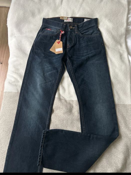 Lee Cooper Denim Jeansy W28 L34 granatowe proste