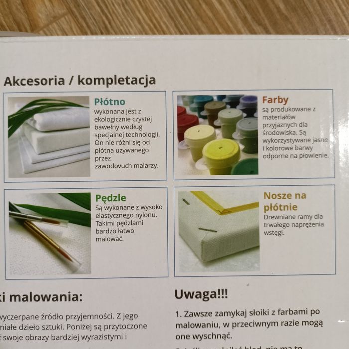 Malowanie po numerach Kotek 30x30cm iPicasso