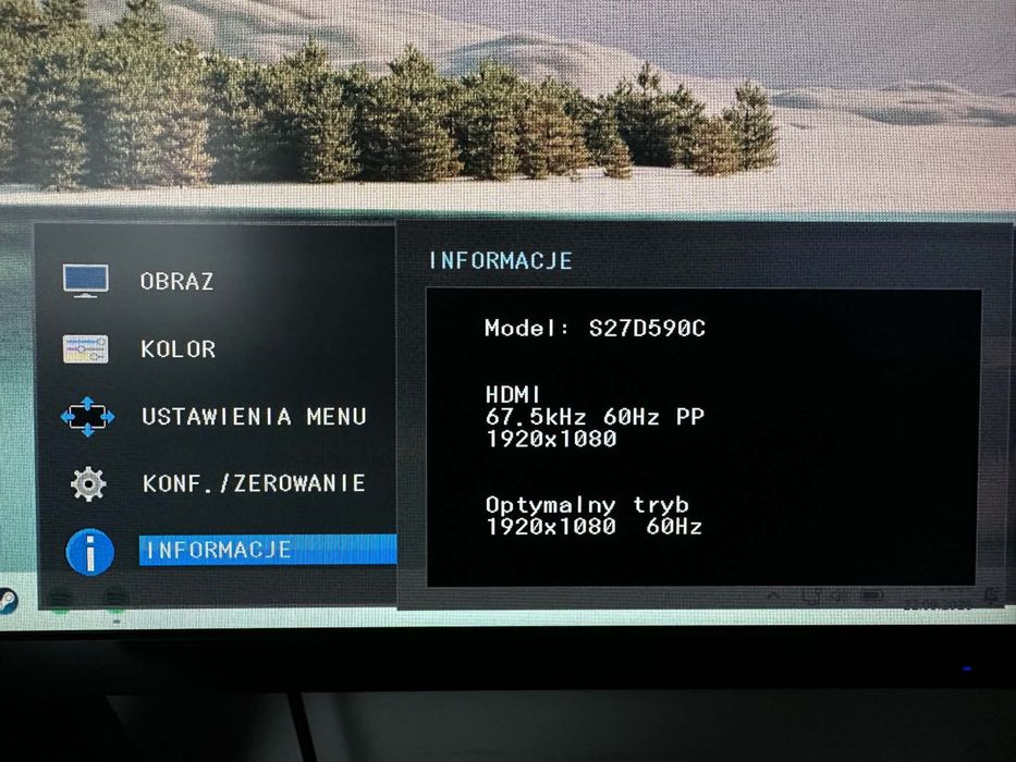 Monitor SAMSUNG 27’