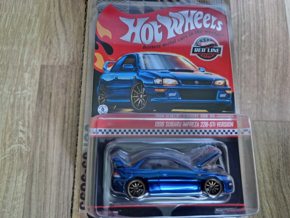 Hot Wheels RLC Exclusive 1998 Subaru 22B-Sti Gdańsk Zaspa Rozstaje