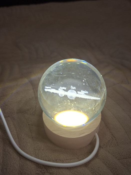 Нічник- сонячна система usb