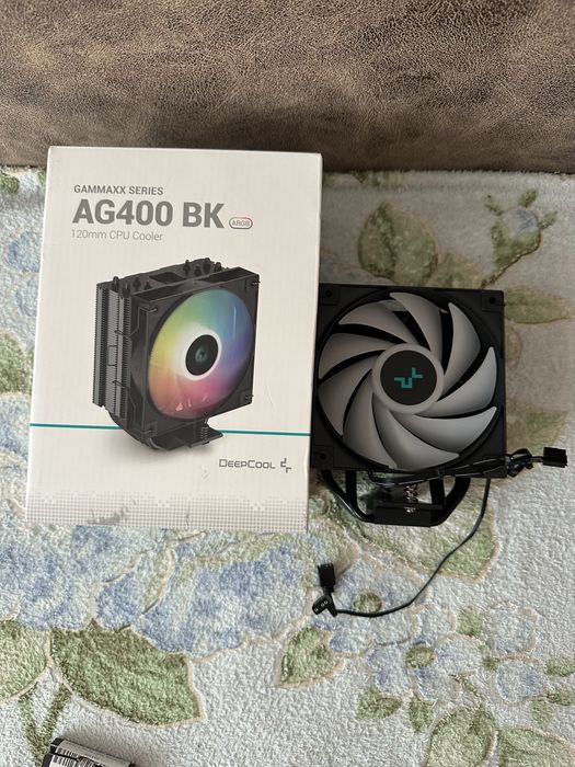 Процесор Ryzen5 7500F + башня AG400BK DeepCool