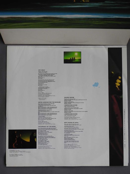 A-ha Scoundrel Days ‎LP 1986 USA пластинка NМ 1st press