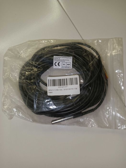 Sensor de temperatura DS18B20 impermeável – Arduino/aquários/automação