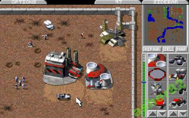 Игра на Sega Saturn "Command & Conquer" (PAL)