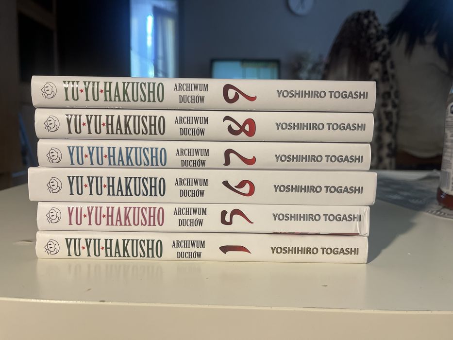 Yu Yu Hakusho Archiwum duchów - 6 tomów, manga, zestaw