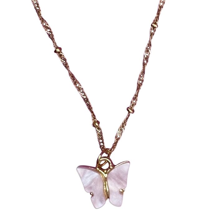 Naszyjnik Łańcuszek Motylek kod A31