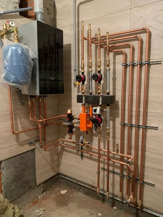 Опалення та водопостачання будь-якої складності "під ключ "