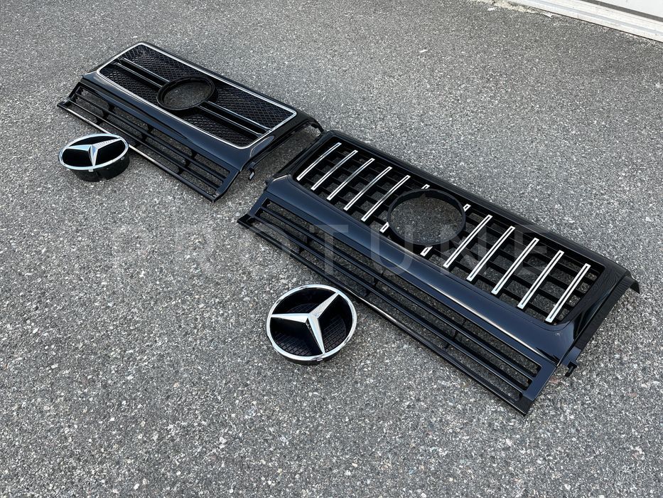Решетка радиатора Mercedes G-Class W463 AMG G63 GT