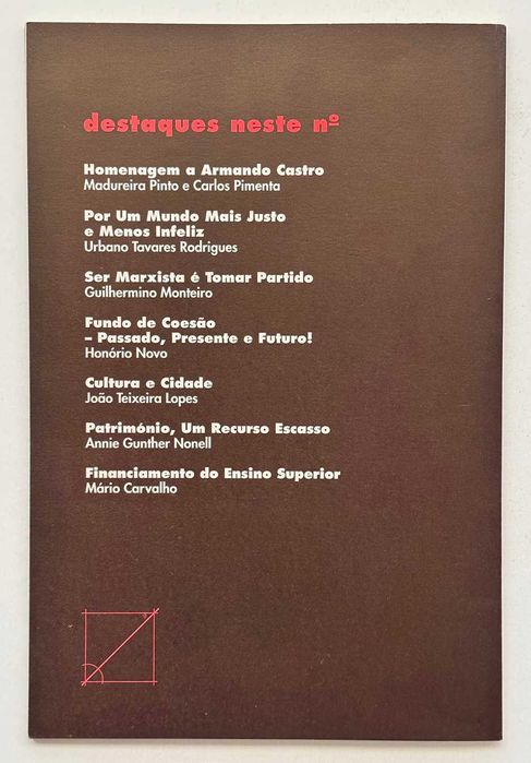 DIAGONAL, Nº2_Edição do Sector Intelectual do Porto do PCP. Jul 1997.