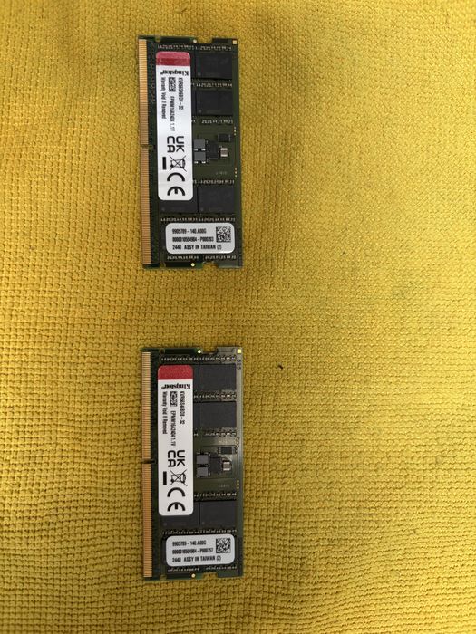 Pamięć RAM 64GB DDR5 (2x32GB) 5600MHz Kingston SODIMM Laptop | MemTest 100%
