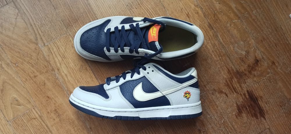 Nike Dunk Low UV Reactive Photon Dust Midnight Navy GS