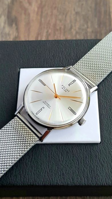 Годинник механічний Poljot de luxe 23 jewels Полёт Мех. cal. 2209 SU