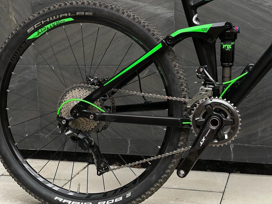 Велосипед двопідвіс Cube Stereo 120